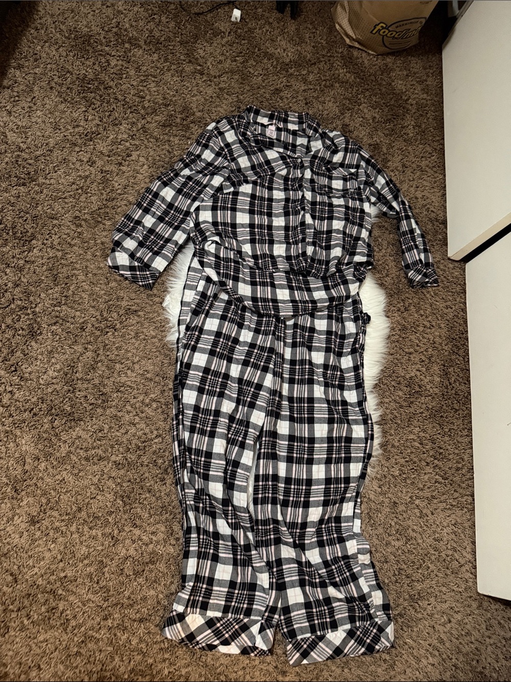 Victoria Secret Light Flannel Pj's